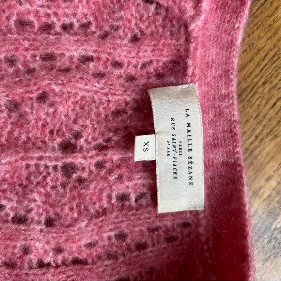 Sezane Joia Cardigan Rose Californie - Size XS - Picture 4 of 4